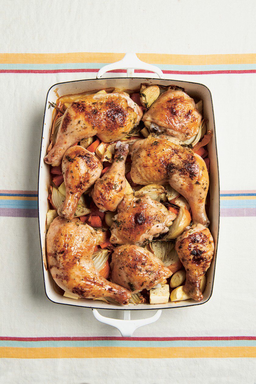 Rosh Hashanah Recipe: Roast Chicken with Thyme & Honey