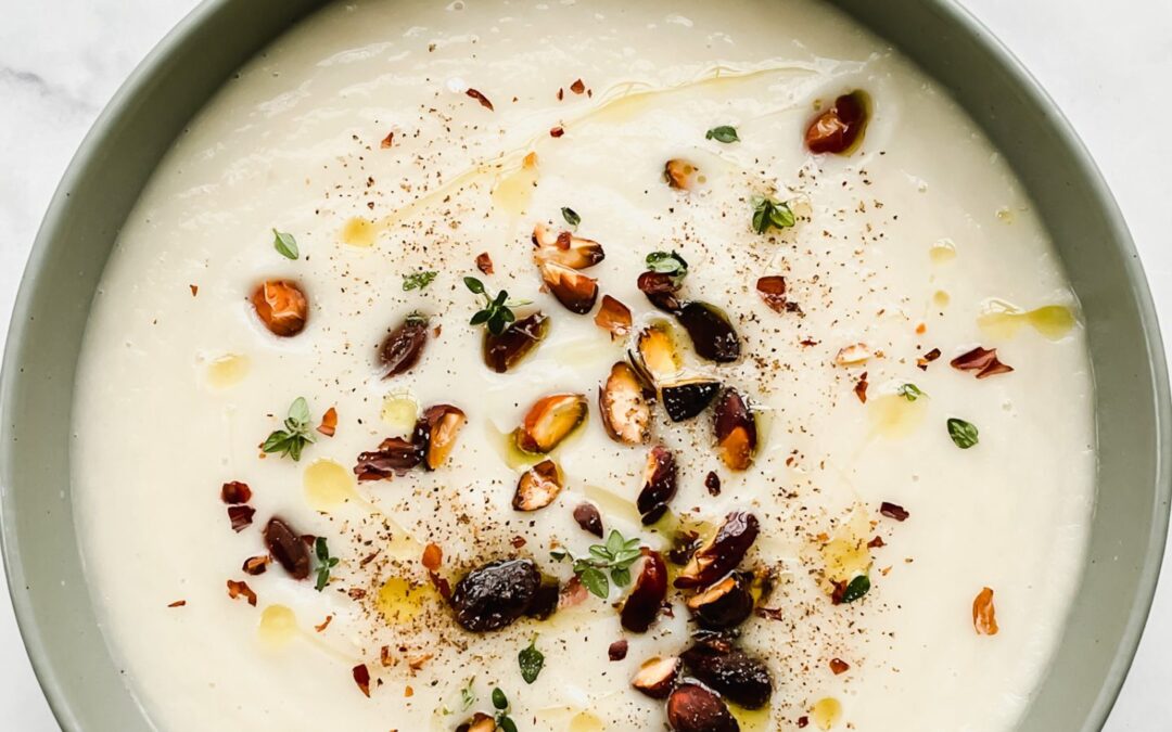 Three Ingredient Cauliflower Soup